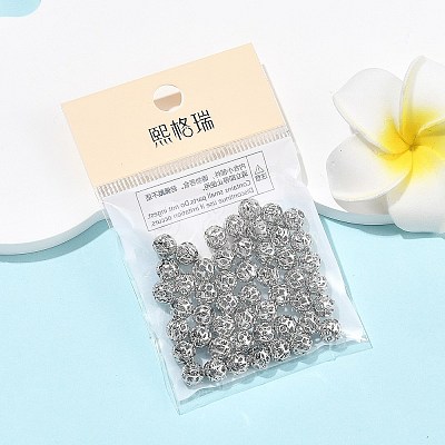 SHEGRACE Brass Spacer Beads XGRPCF221-185P-1