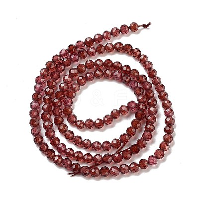 Natural Garnet Beads Strands G-B088-C11-03-1