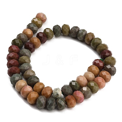 Faceted Dyed Natural White Jade Beads Strands GG-CBAE966-01B-G-1