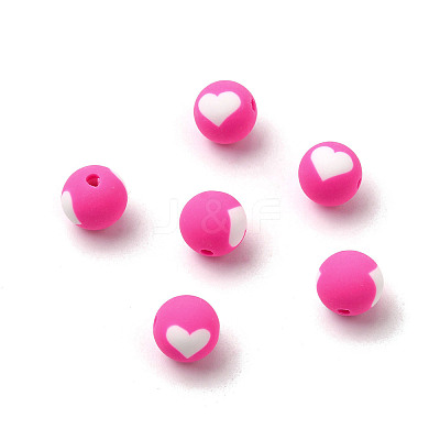 Handmade Polymer Clay Beads CLAY-I011-01B-01-1