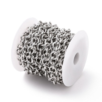 Tarnish Resistant 304 Stainless Steel Rolo Chains CHS-H013-07P-A-1