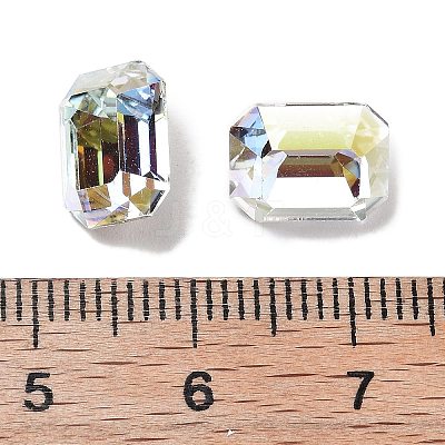K9 Glass Rhinestone Cabochons GLAA-H034-07D-001LA-1
