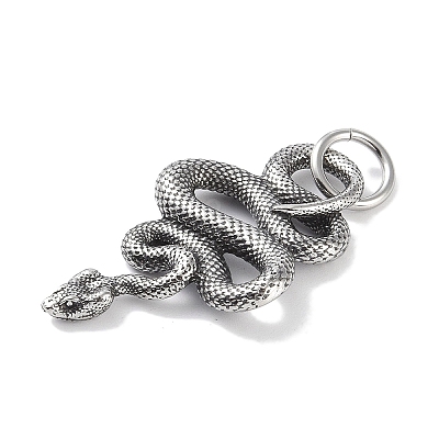 316 Surgical Stainless Steel Pendants STAS-E212-25B-AS-1