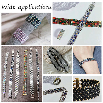 640Pcs Electroplated Glass Seed Beads SEED-NB0002-05A-1