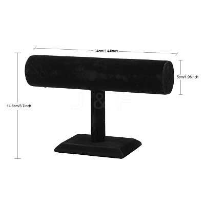 Velvet Bracelet T Bar Display S009-1