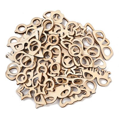 Unfinished Wooden Cutouts WD-CBACC5B-23-1