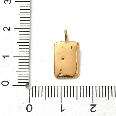 304 Stainless Steel Pendants STAS-H243-07D-G-1