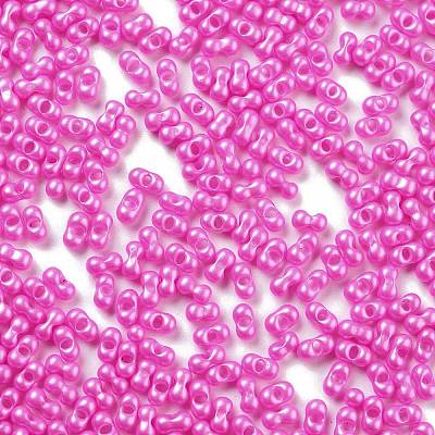 Opaque Colours Glass Seed Beads SEED-A033-06G-1
