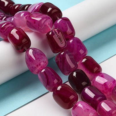 Natural Agate Beads Strands G-H295-F01-10-1