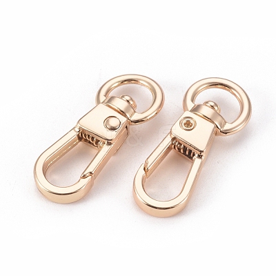 Alloy Swivel Clasps PALLOY-WH0070-29G-1