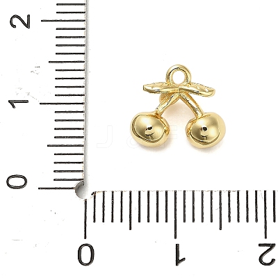 Brass Micro Pave Cubic Zirconia Pendants KK-L229-001G-02-1