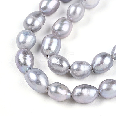 Natural Cultured Freshwater Pearl Beads Strands PEAR-N014-06G-02-1