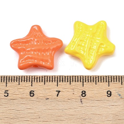 Opaque Acrylic Beads MACR-C039-04-1
