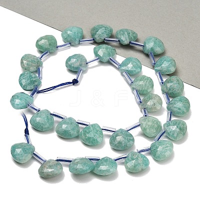 Natural Amazonite Beads Strands G-C292-A11-01-1