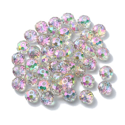 AB Color Plated Glass Beads EGLA-P059-03A-AB05-1