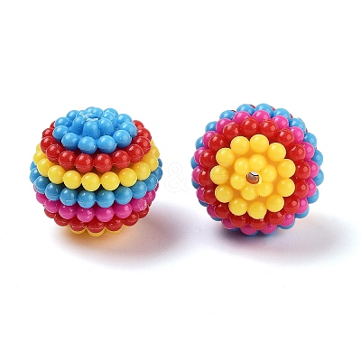 ABS Plastic Beads KY-U002-01C-1