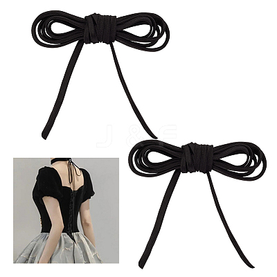2M Flat Satin Ribbons LS-OCOR-WH0078-86A-1
