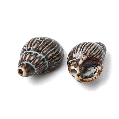 Vintage Handmade Porcelain Beads PR-CBA64B6-11B-1