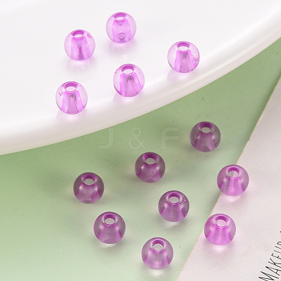 Transparent Acrylic Beads LS-X-MACR-S370-A6mm-740-1