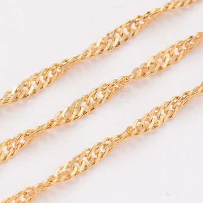 Ion Plating(IP) 304 Stainless Steel Singapore Chains CHS-H007-13G-1
