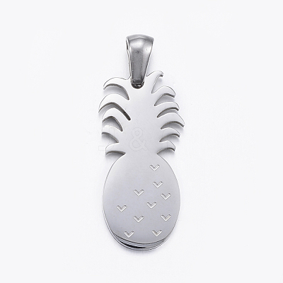 Tarnish Resistant 304 Stainless Steel Pendants STAS-K162-037P-1