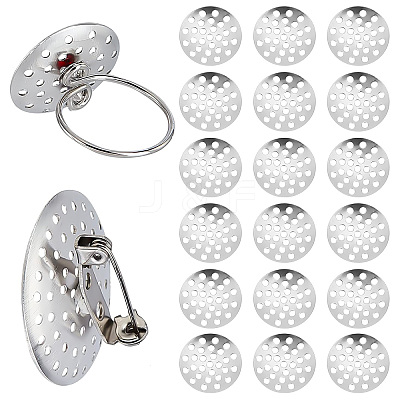Iron Finger Ring/Brooch Sieve Findings IFIN-SC0001-34-1