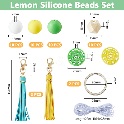 DIY Keychain Making Kits DIY-DC0002-55-1