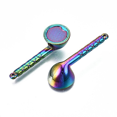 Rainbow Color Alloy Pendants PALLOY-S180-044-RS-1