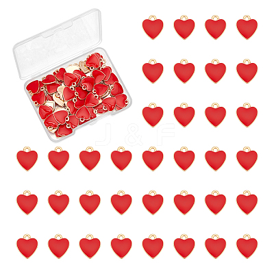 80Pcs Alloy Enamel Charms ENAM-UN0001-11-1