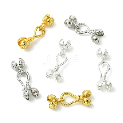 6Pcs 3 Colors Zinc Alloy S-Hook Clasps FIND-CJ0005-10-1