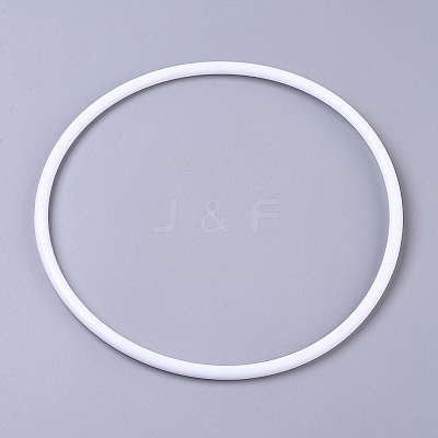 Hoops Macrame Ring X-DIY-WH0157-47I-1