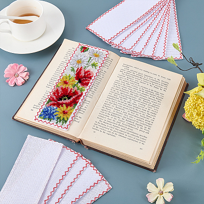 Cotton Bookmarks for Cross Stitch Making DIY-WH0759-26F-1
