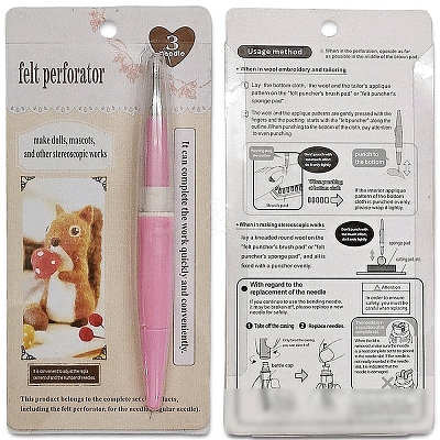 Felting Needles Tool with 3Pcs Needle DOLL-PW0006-058A-1