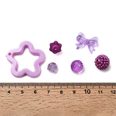 Opaque & Transparent Acrylic Beads SACR-XCP0001-06D-1