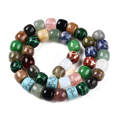 Natural Mixed Gemstone Beads Strands G-T138-148-1