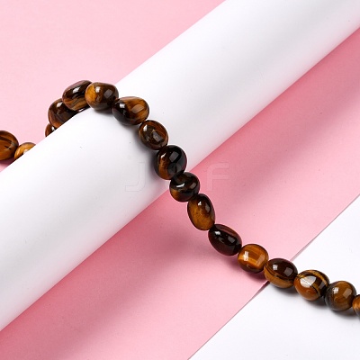 Natural Tiger Eye Beads Strands G-F706-08C-1