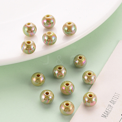 Opaque Acrylic Beads MACR-S370-D8mm-29-1
