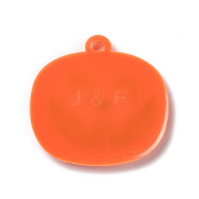 Pumpkin PVC Pendants KY-F018-01-1