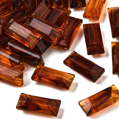 Transparent Acrylic Beads MACR-K359-45F-1