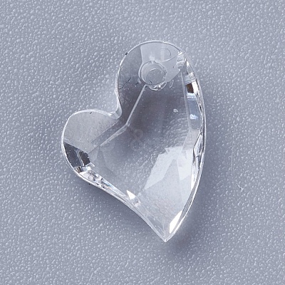 Transparent Acrylic Charms X-MACR-G055-11mm-02X-1