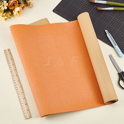 1 Roll Self-adhesive PVC Leather Fabric DIY-BC0015-42A-1