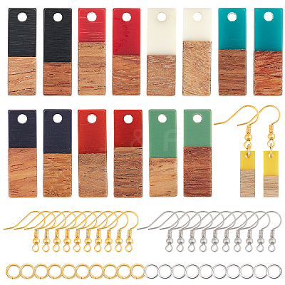 DIY Dangle Earring Making Kits DIY-OC0005-23-1