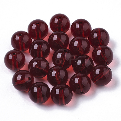 Transparent Acrylic Beads OACR-S037-001A-1