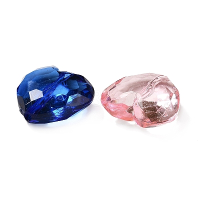 Transparent Acrylic Beads MACR-C014-01B-1