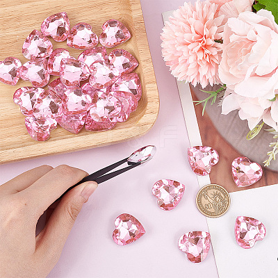 Acrylic Rhinestone Cabochons GACR-GA0001-03-1