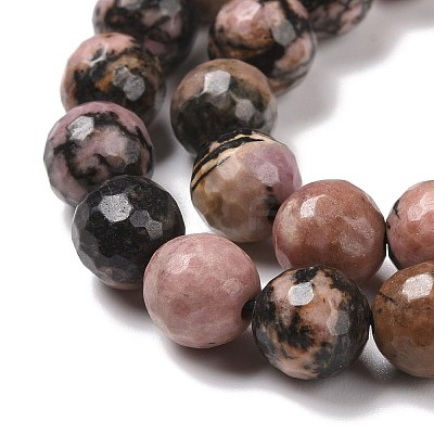 Natural Rhodonite Beads Strands G-E571-19B-1