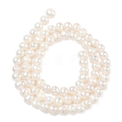 Natural Cultured Freshwater Pearl Beads Strands PEAR-L034-09A-1