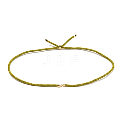 Nylon Cords Necklace Making AJEW-P116-03G-21-1