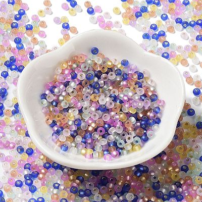 8/0 Glass Seed Beads SEED-Z001-C-E15-1