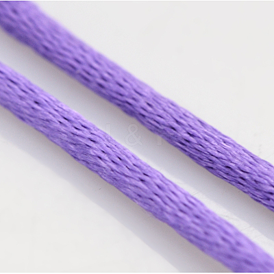 Nylon Satin Rattail Cords NWIR-O001-B-09-1